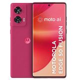 Smartphone Motorola Edge 50 Fusion Pink - Vegan Suede, 256gb, Tela 6.7 , Câmera Traseira 12 Mp Ois + 13 Mp E 16gb