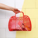 Saco Fresco De Verão Ins Super Hot Bag Hollowed Out Hand Basket B