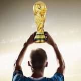 Del Trofeo De Fútbol De Worid Worid 2022 Trofeo De Campeón D