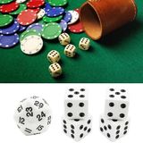 5x D6 Multi-facetado Acrílico Digital Dices Para Clube / Festa / Fam