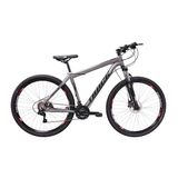 Bicicleta Aro 29 TK3 18 Marchas TRIVO 29 G Grafite