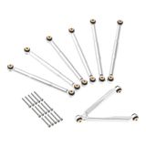 Metal Link Linkage Pull Rod Tie Rod Set Compatível Com Axia