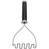 Kitchenaid Gourmet Inoxidável Fio De Fio Masher, 10,24 Polegadas, Preto