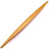 Francês Rolling Pin Wood Dough Roller Professional Para Panificação Pizza Massa Biscoitos Massa, 18,85 X 1,02 Polegadas