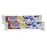 Kit 2 Biscoito Recheado Danix Vitacálcio Sabor Leite 86g