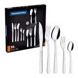 Jogo De Talheres 30 Peças Tramontina Búzios 23798050 Inox Inox 23798050