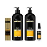 Kit Shampoo 650ml + Condicionador 650ml + Sérum 170ml + Óleo 60ml Tresemmé Brilho Lamelar