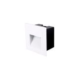 Balizador Nordecor Linder Embutir Quadrado Led Bivolt Branco 3000k Luz Amarela 2020