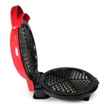 Máquina 5 Waffler Grande 220v Antiaderente Coração 700w
