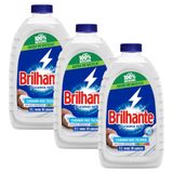 Kit 3 Sabão Liquido Brilhante Delicadeza Total 3l