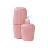 Kit Banheiro Saboneteira Eporta-escovas Astra Kbb1/2