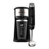 Kit Black Cadence Cafeteira To Go E Mixer Inox 220v