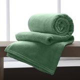 Cobertor / Manta De Microfibra Casal 180 G/m - Andreza Verde