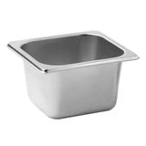 Cuba Gastronomica Inox Gn 1-6 X100 Rechaud Cozinha Buffet