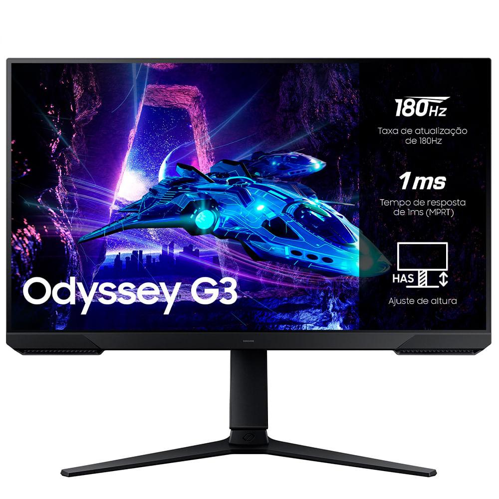 Imagem do produto Monitor Gamer Odyssey G3 27" Samsung LS27DG300ELXZD em Carrefour