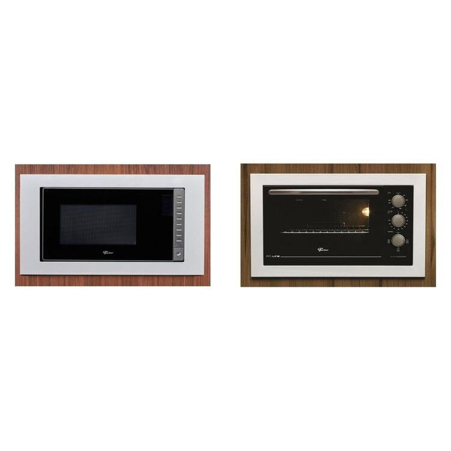 Conjunto Forno E Micro-ondas Fit Line 127v Branco