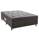 Cama Conjugada Casal Union Superpocket Ortobom 138x188x43cm Marrom