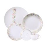 Aparelho De Jantar Tramontina Artemis Em Porcelana Decorada 30 Peças