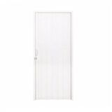 Porta Sanfonada PVC Polifort 210cmx80cm Branco Neve