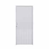 Porta Sanfonada Pvc Polifort 210cmx90cm Cinza
