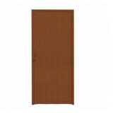 Porta Sanfonada Pvc Polifort 210cmx70cm Mogno