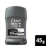 Desodorante Antitranspirante Stick Dove Men+care Invisible Dry 45g