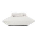 Jogo Cama Solteiro 2 Pcs Fio Penteado Branco Altenburg