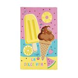 Toalha Banho 70x115cm Infantil Felpudo La Doce Vita Dohler