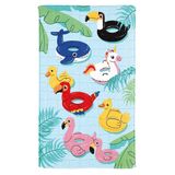 Toalha Banho 70x115cm Infantil Felpudo Pool Dohler