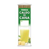 Banner Temos Caldo De Cana Preço Bebida Lona 100x30cm