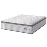 Colchão Casal Queen Molas Guarda Costas Max Com Pillow 158x198x40cm Branco/cinza Probel