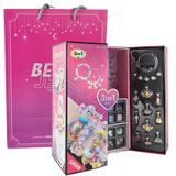 Kit Miçangas Closet Com Espelho 2388 Peças 3 Em 1 - Castela