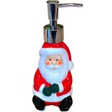 Saboneteira Liquida Banheiro Papai Noel Natal Enfeite 300ml