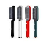 Escova Pente Alisadora Modeladora Elétrica 3 Em 1 45w Todos Os Tipos Cabelos Bivolt 110 220v