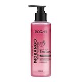 Sabonete Liquido Corpo E Rosto Morango - Poran