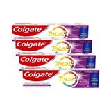 Kit 4 Creme Dental Colgate Total 12 Gengiva Reforçada 180g