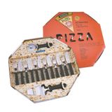 Jogo de Utensílios para Pizza 14 Peças Tramontina 25099022 Preto