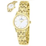 Relógio Champion Feminino Ref: Cf24537h Fashion Dourado