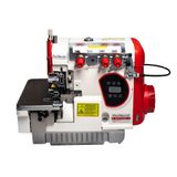 Máquina Costura Overlock Industrial Controbox Acoplado Cabeçote 220v Ss93d-bk-pr-su - Sun Special