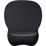 Mouse Pad Mroco, Gel Ergonômico, Suporte De Pulso 24x21cm, Preto