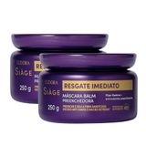 Kit 2 Máscara Balm Preenchedora Eudora Siàge Resgate Imediato 250g