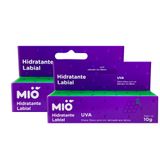 Kit 2 Hidratante Labial Mió Sabor Uva 10g