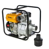Motobomba À Gasolina Autoescorvante 6,5 Hp 3x3 Água Limpa Mb3al Force Csm