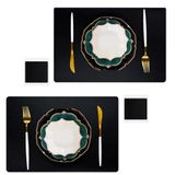 Kit 2 Peças Jogo Americano Mesa Posta Sousplat Retangular