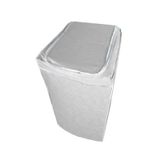 Capa Máquinas Lavar Electrolux 9kg e 10kg com Zíper Branca