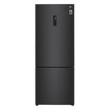 Refrigerador Inverse LG de 2 Portas Frost Free com 451 Litros Black Inox - GCB569NQL