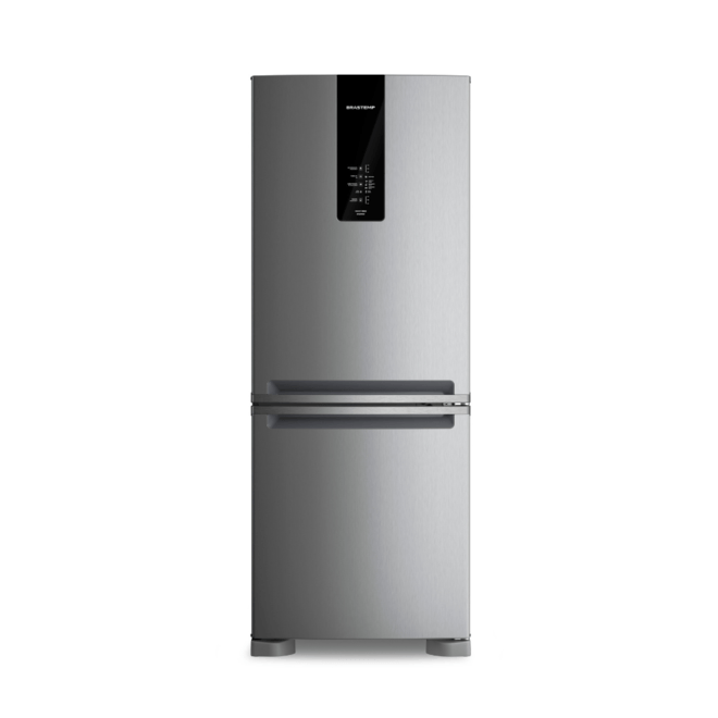 Geladeira Brastemp Frost Free 2 Portas 447l Bre57fkbna Inox 220v