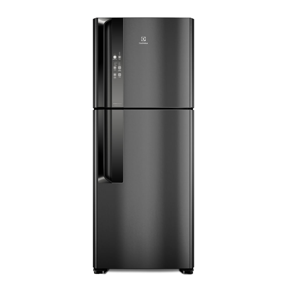 Geladeira Electrolux Frost Free Inverter 431l Autosense Duplex Cor Black Inox Look (if55b) 127v