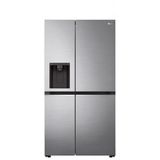 Refrigerador Side By Side Lg De 02 Portas Frost Free Com 611 Litros Uvnano Aço Escovado - Gc-l257slp