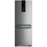 Geladeira Brastemp Duplex Smart Flow Inverse 447l Inox Bre57fkbna 220v